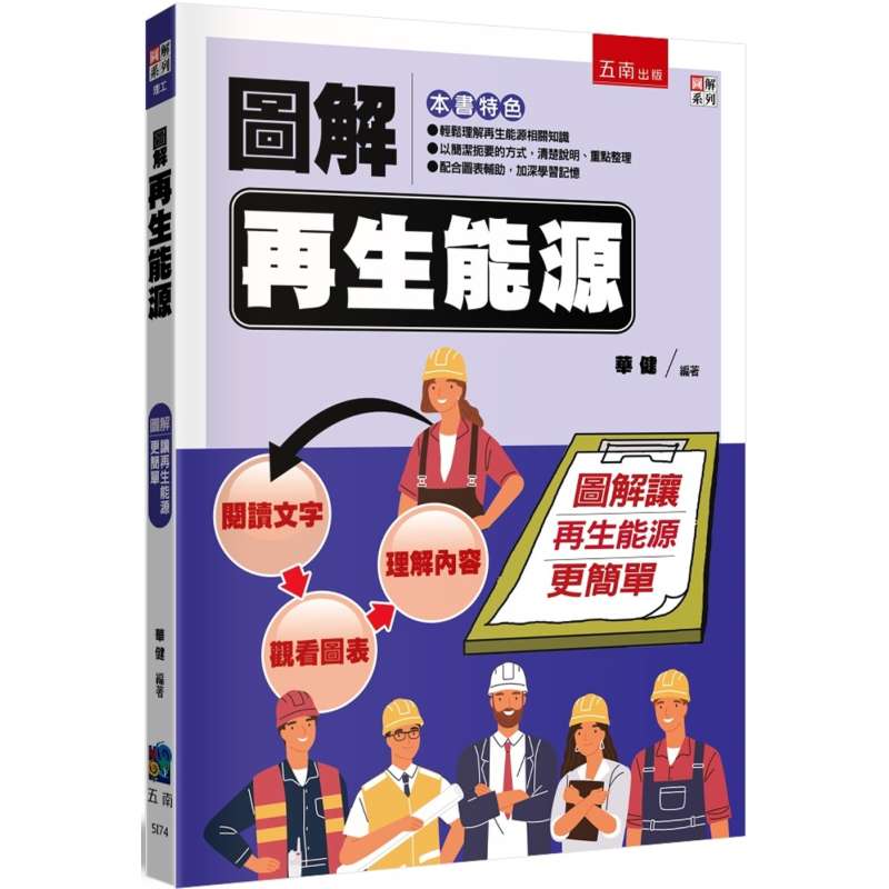 Renewable Energy Books - ภาพประกอบพลังงานทดแทน หัวเจี้ยน หวู่หนาน 9786263932029 หนังสือ
