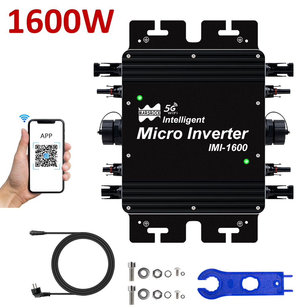 Off Grid Solar Kit - 1600W Micro อินเวอร์เตอร์พลังงานแสงอาทิตย์สําหรับ On Grid ระบบ