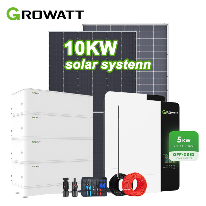 Off Grid Solar Kit - ระบบพลังงานแสงอาทิตย์แบบไฮบริด 5kw 8kw 10kw 12kw 15kw