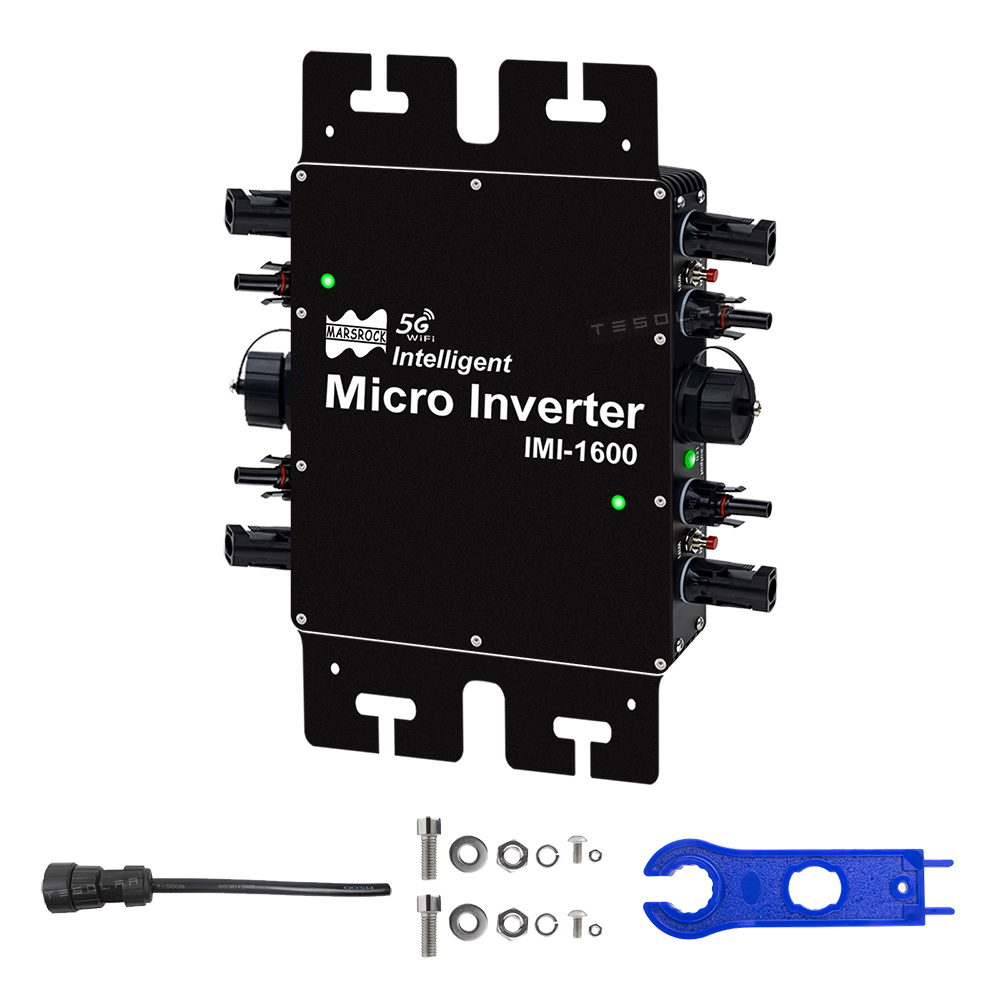 1600W Micro อินเวอร์เตอร์พลังง - Off Grid Solar Kit บทวิจารณ์และราคา