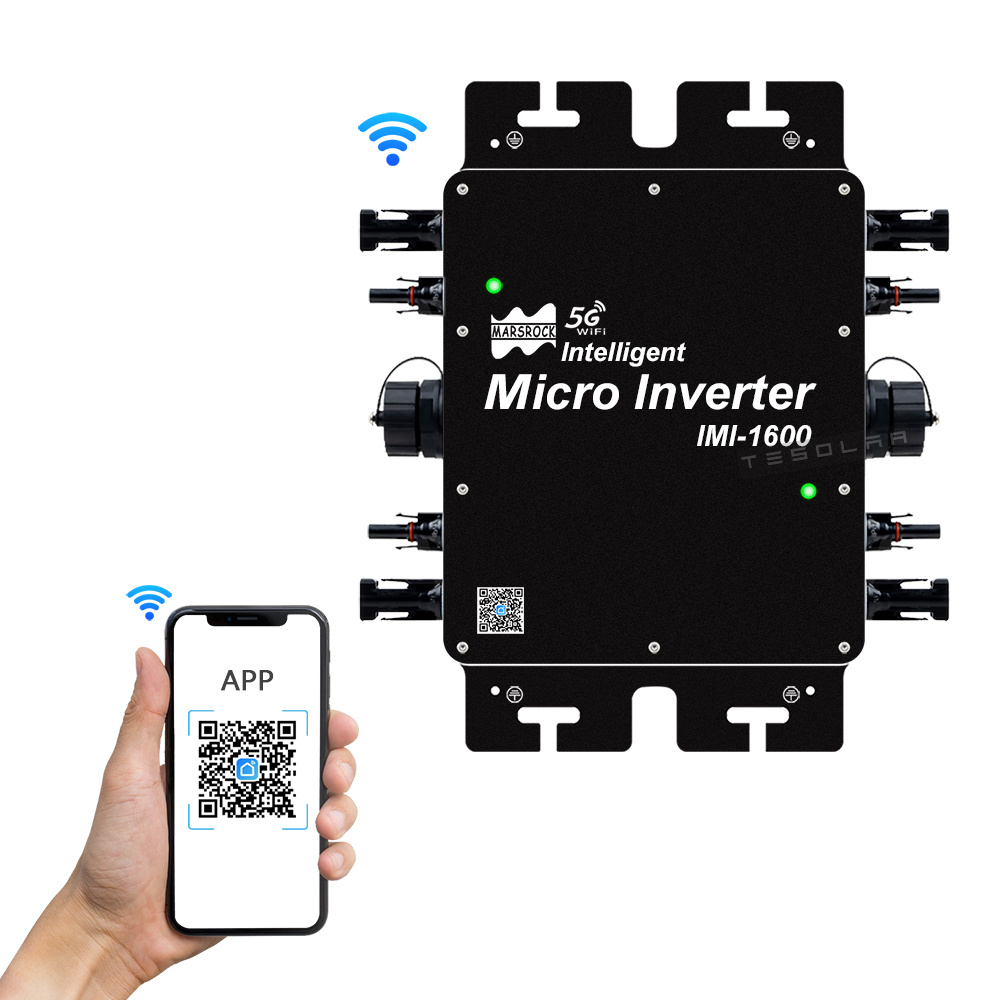 1600W Micro อินเวอร์เตอร์พลังง - Off Grid Solar Kit บทวิจารณ์และราคา