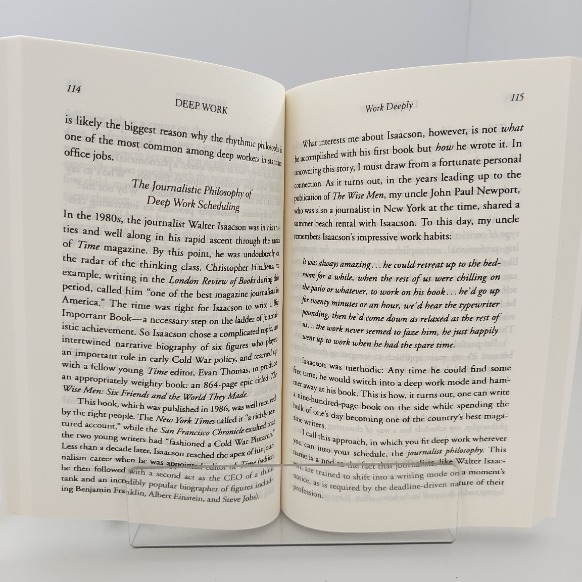 งานลึกซึ้ง โดย แคล นิวพอร์ต |  - Renewable Energy Books บทวิจารณ์และราคา