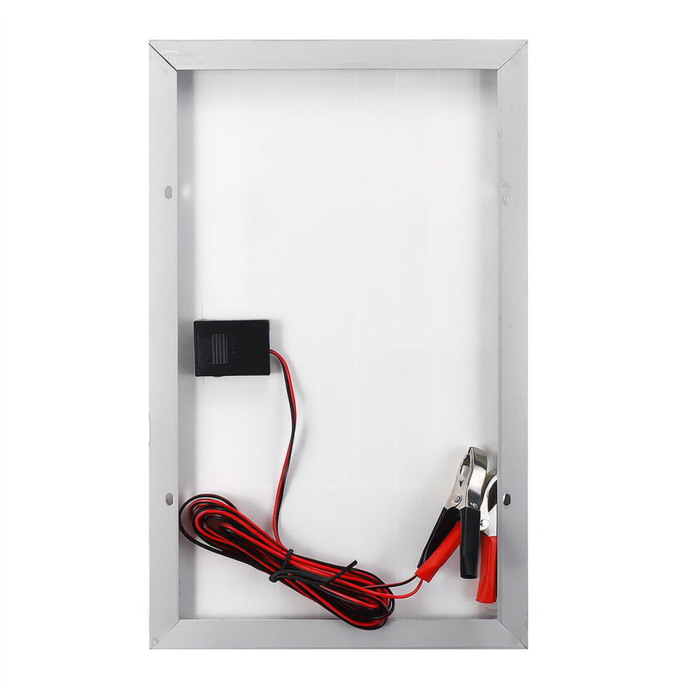 ชุดชาร์จพลังงานแสงอาทิตย์ 10W  - Off Grid Solar Kit บทวิจารณ์และราคา